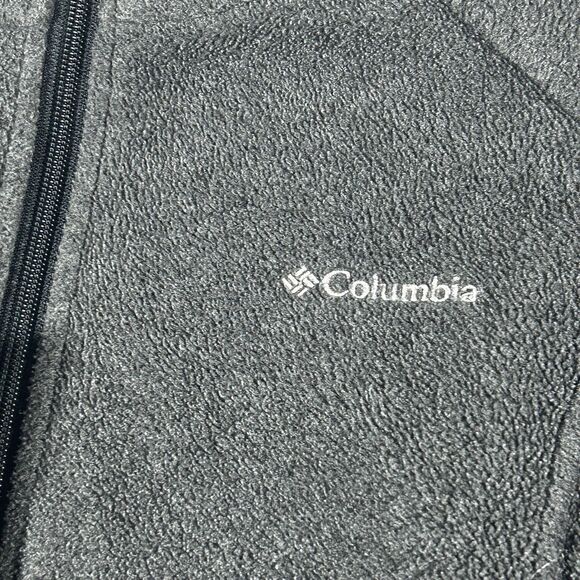 Columbia Jacket Womens XL Gray Benton Springs Fleece Full Zip Outdoor Hiking - Picture 3 of 13